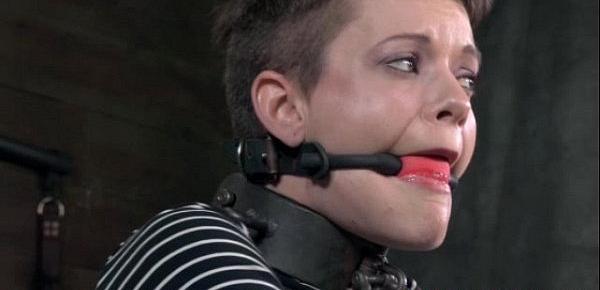  Mouth gagged skank being humiliated